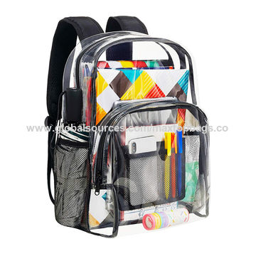 clear backpack heavy duty