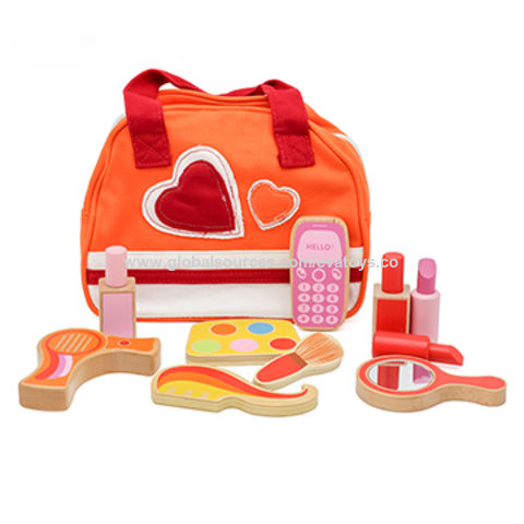 kids wooden makeup set