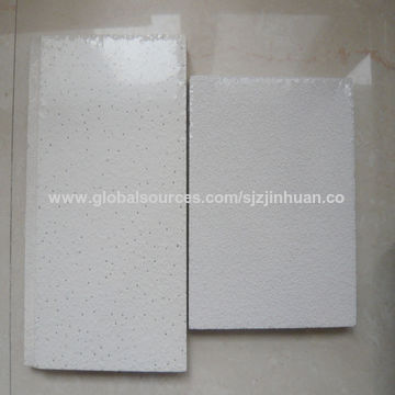 Acoustic Mineral Fiber Ceiling Tiles With Fine Fissured