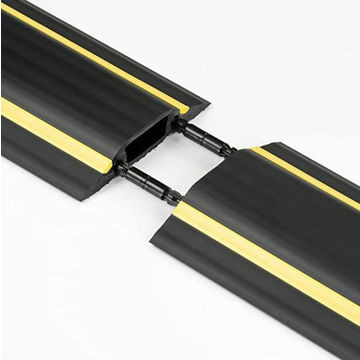 Traveling Cable Protection China Customized flexible PVC cable protector trip prevention hazard ...