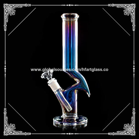China New arrival glass bong special ice catcher tube smoking water ...