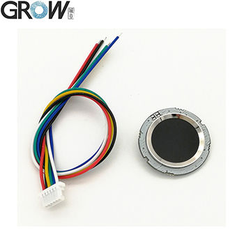 GROW R502 Small Circular Blue Red LED MX1.0-6pin Capacitive Fingerprint ...