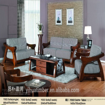 Solid Wood Modern Design Living Room Furniture Set From China