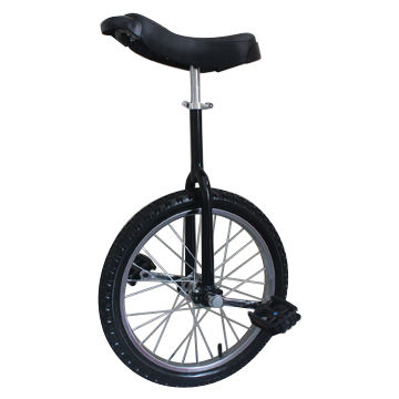 one wheel bicycle