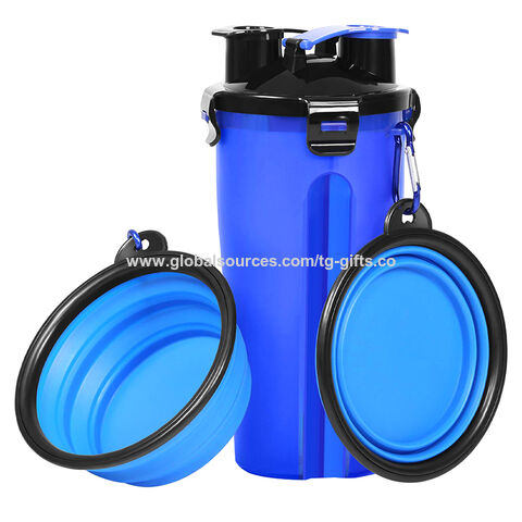 dog food container with bowls