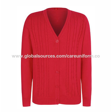 school cardigan sweater