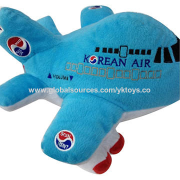stuffed airplane toy