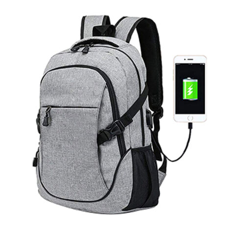 anti theft laptop backpack with usb charging port