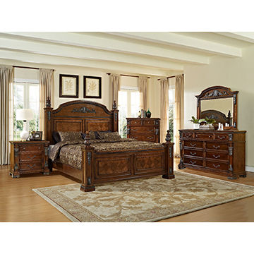 Antique Style Solid Wooden Home Furniture King Size Bedroom Set Global Sources