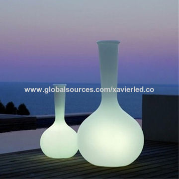 Led Flower Vase Pool Decorative Light Waterproof Global Sources