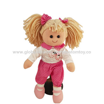 personalized christmas rag dolls