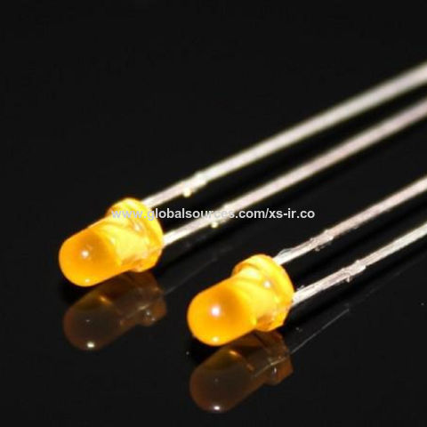 China Flash LED,lamp LED with red diffused red color LED chip LED for ...