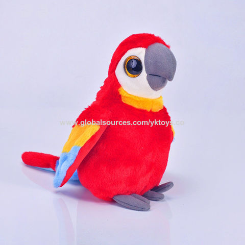 parrot plushie