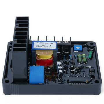 GB170 AVR Voltage Control Board for Brush Three Phase STC Alternator Automatic Voltage Regulator 10A Partial Current 20-100VDC Exciting Voltage