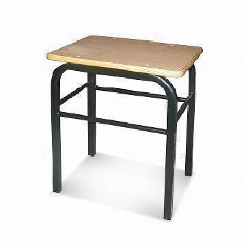 School Desk With Fire Proof Made Of Plywood Particle Board Mfc