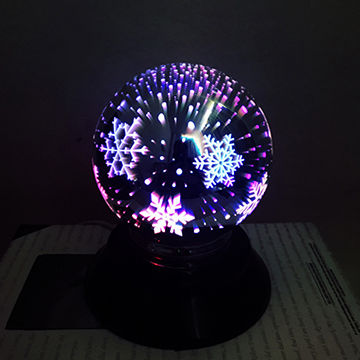 China Novelty Lights 3d Firework Led, 3d Firework Table Lamp