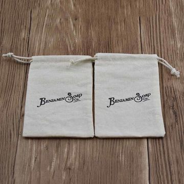 China Cotton Muslin Bag From Shenzhen Trading Company China Organic Natural Small Dust Soap Bread Jewelry Bean String Pouch Cotton Muslin Bag