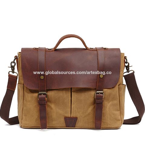 canvas briefcases