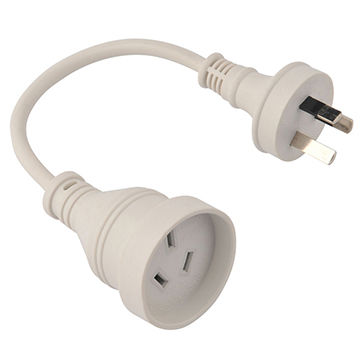 China Extension cord with 10A plug and 240V socket, meets Australian ...