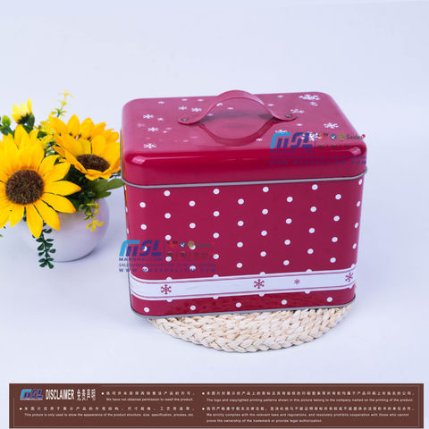 Download Handle Tin Box Metal Box Christmas Box Biscuits Cookie Chocolate Candy Sweets Tin Christmas Gift Tin Global Sources