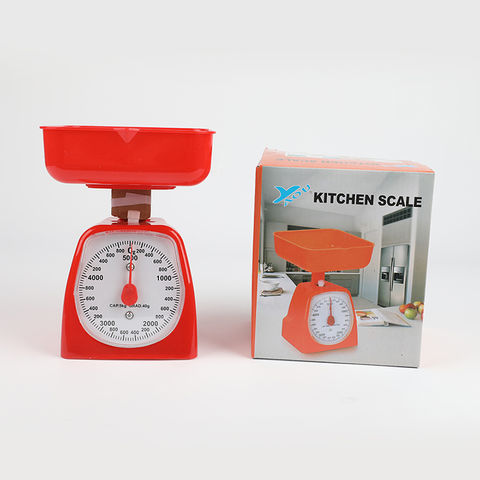 China Mechanical Kitchen Scale With Calibration 5kg Maximum Capacity 5 Different Colors On Global Sources Kitchen Scale Scale Scale Dial Display Counter Scale