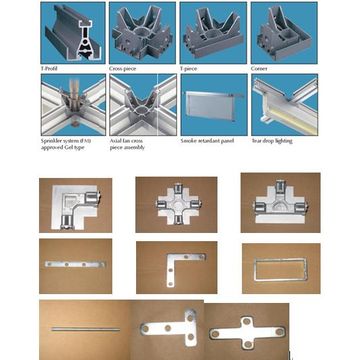 Ffu Grid Cleanroom Ceiling Grid Gel Grid Heaavy Grid Global