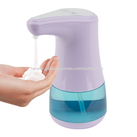 China Kitchen And Bathroom Sensor Hand Touchless Automatic Soap Dispenser Abs Purple Adjule On Global Sources Hand Touchless Automatic Soap Dispenser