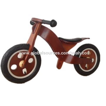 wooden bike seat