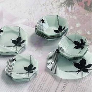 glass dinner set