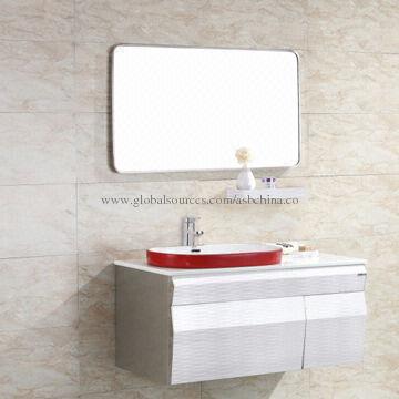 Phoenix Stone Countertop Stainless Steel Bathroom Cabinet Global