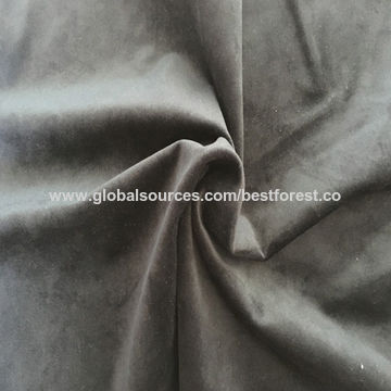 China Nfpa701 Flame Retardant Luxury French Velour Drapery Fabric