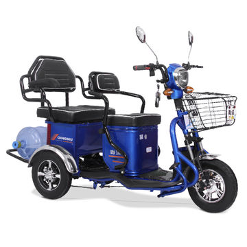 Dragonfly 2 Passengers Electric Tricycle, 600W 3-wheel Electric Bike ...