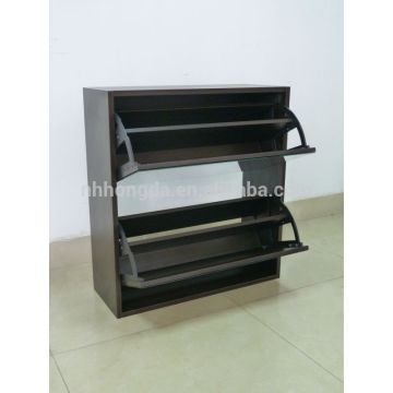 Indoor Furniture 2 Tier Wooden Mirror Shoe Rack Shoe Cabinet 1 Mutifunctional 2 Good Price 3 Global Sources