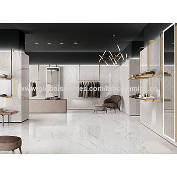 China 2018 New Carrara Super White Marble Glazed Non Slip Porcelain China 2018 New Carrara Super White Marble Glazed Non Slip Porcelain Floor Tiles