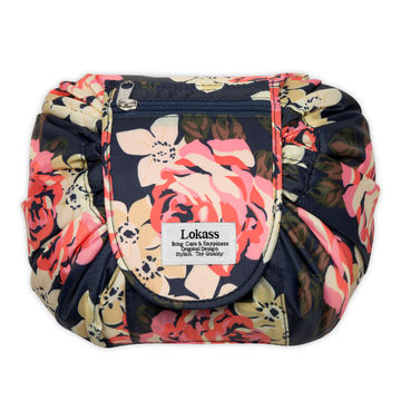 drawstring cosmetic bag