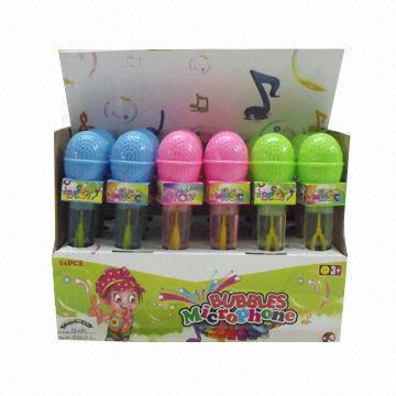 microphone bubble wand