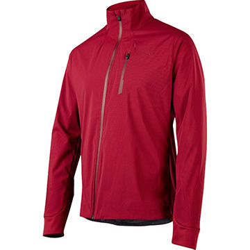 pink waterproof cycling jacket