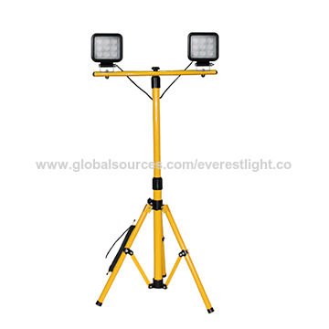 China Portable Tripod Stand Led Work Lights With 27w 2 And China Portable Tripod Stand Led Work Lights With 27w 2 And 3200lumen