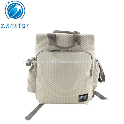 diaper bag with luggage sleeve
