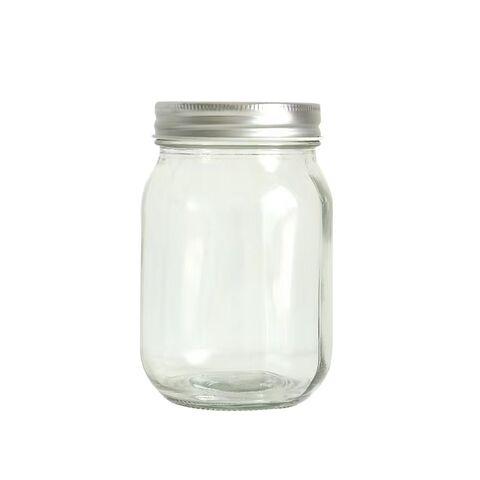 China 10oz Wide Caliber Glass Mason Jars Round Glass Jars For Jams 