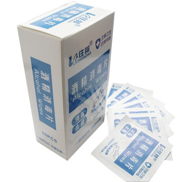 individual alcohol wipes