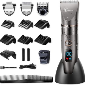 hatteker professional hair clipper cordless clippers
