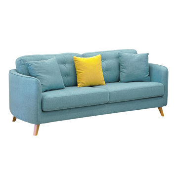 China Fabric Sofa With Wooden Legs From Liuzhou Wholer China Fabric Sofa With Wooden Legs From