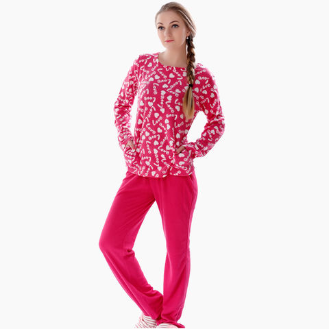womens fleece pyjama sets