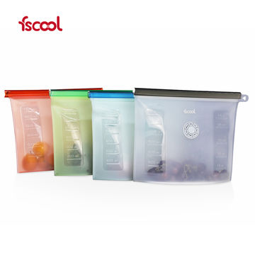 silicone freezer bags