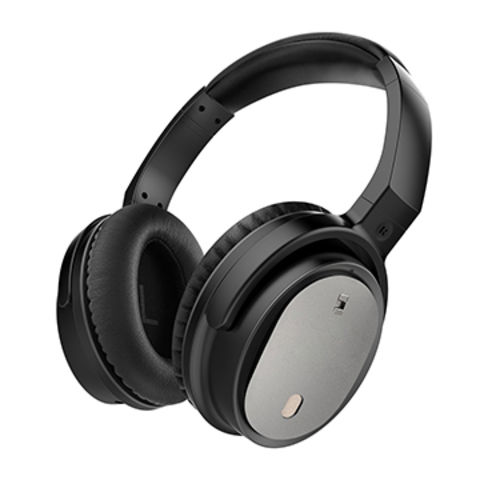 headset with active noise cancelling microphone