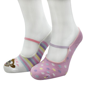 womens footie socks