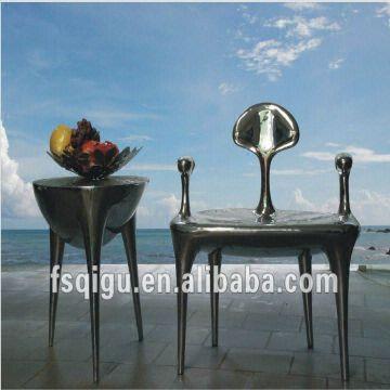 Stainless Steel Art Furniture Garden Foshan Outdoor Stainless Steel Art Furniture Garden
