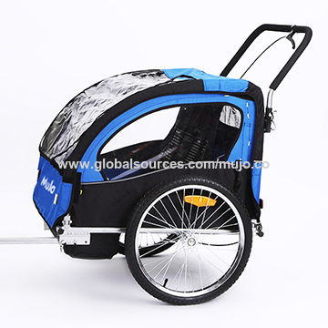 bicycle baby trailer & jogger 2 in 1