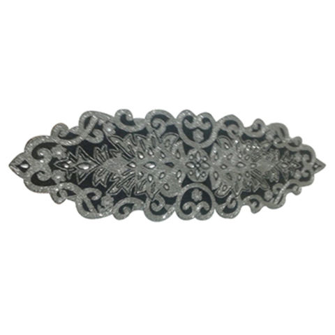 Gray Hand Crafted Table Runner India